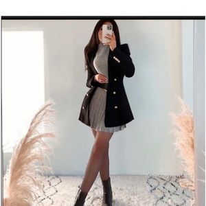 Zara sold out Fav tailored double breasted blazer XL